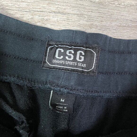 CSG Athletic Champs Mid Rise Cargo Shorts Dark Grey Black Men’s Size M - Picture 6 of 7